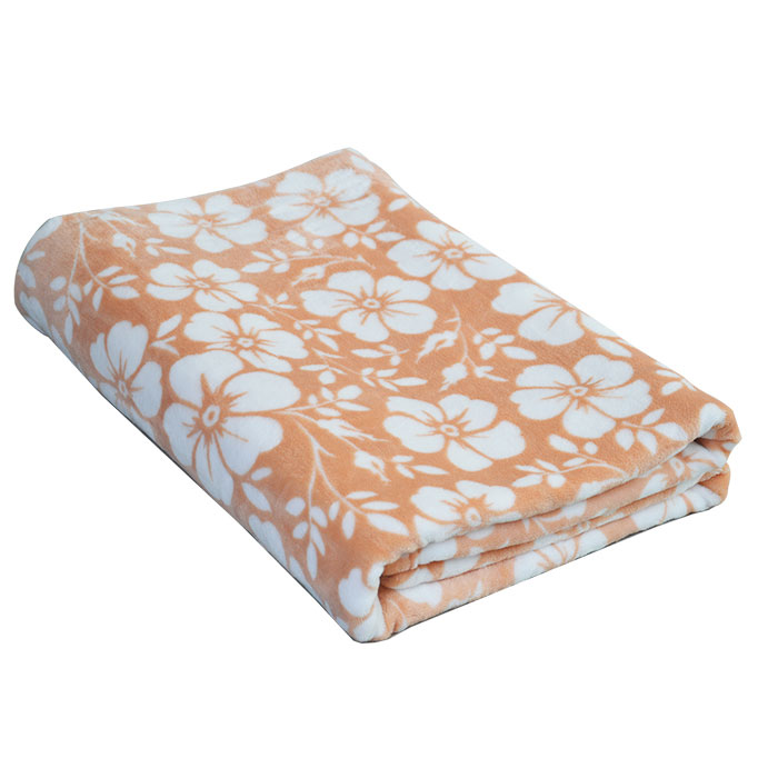 Flower Print Throw Blankets