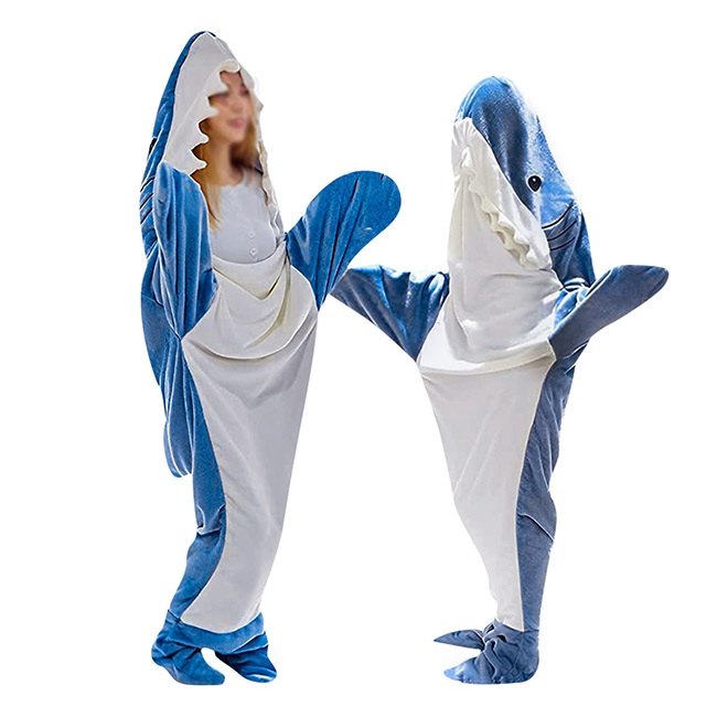 shark wearable Blankets