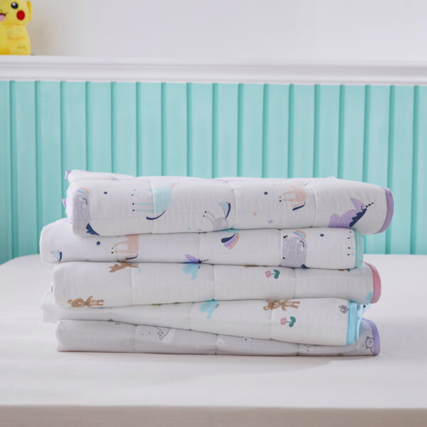 Cartoon Printing 7 Pounds Weighted Blankets for Kids