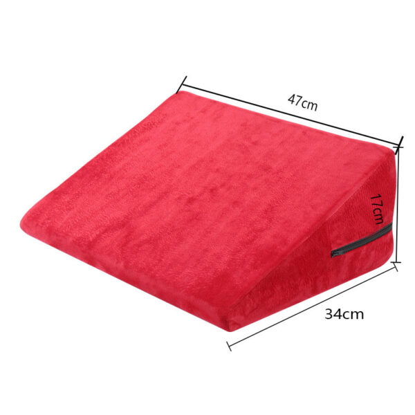 Adult Couple Flirting Aid Pillow Cushion Triangle - 图片 6