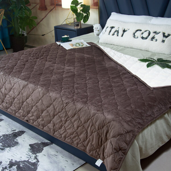 Flannel Fleece Weighted Blankets - 图片 2