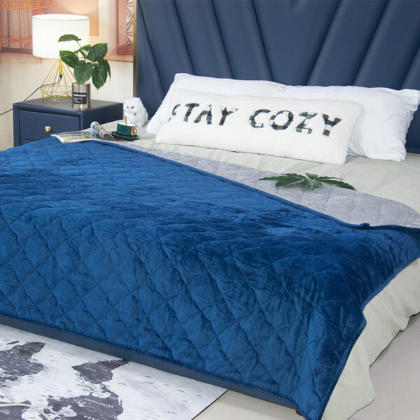 Flannel Fleece Weighted Blankets - 图片 6
