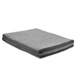 Gray wool Blankets