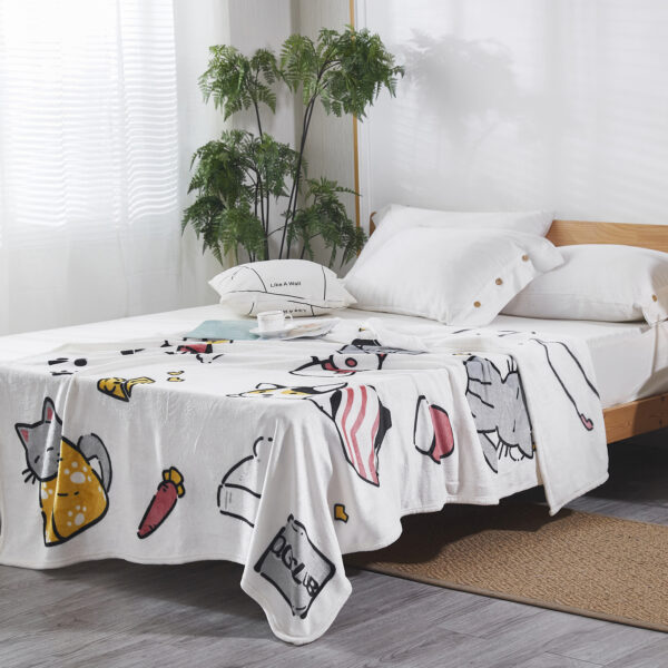 Plush Blankets custom print - 图片 2