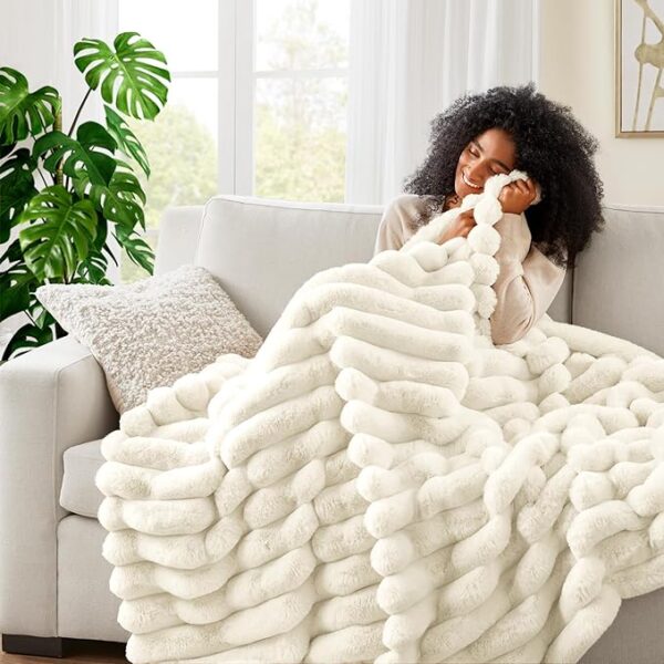 Luxury Cozy Fluffy Blankets - 图片 4