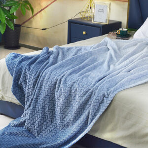 Embossed raschel Blankets