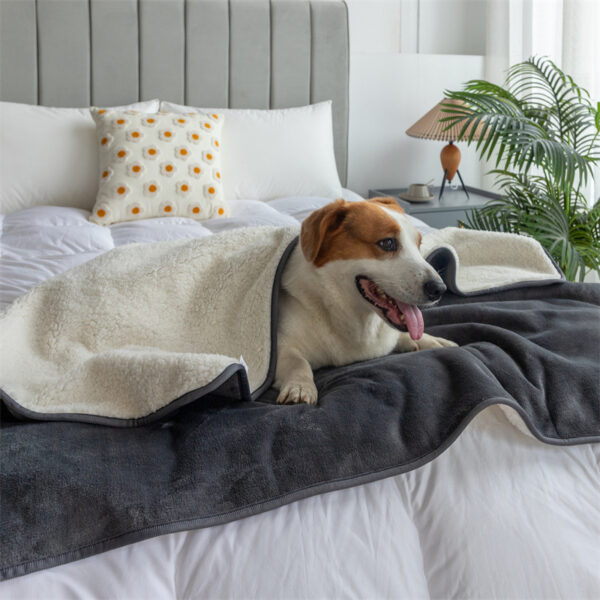 Sherpa Blankets fleece waterproof - 图片 3