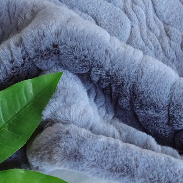 Grey throw Blankets - 图片 3
