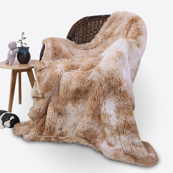 king size faux fur Blankets - 图片 3