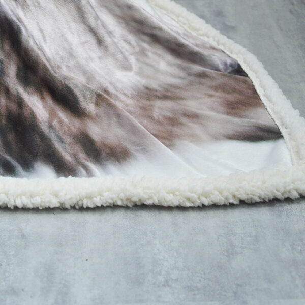 Digital Print Blankets Sherpa Throw Blankets - 图片 3