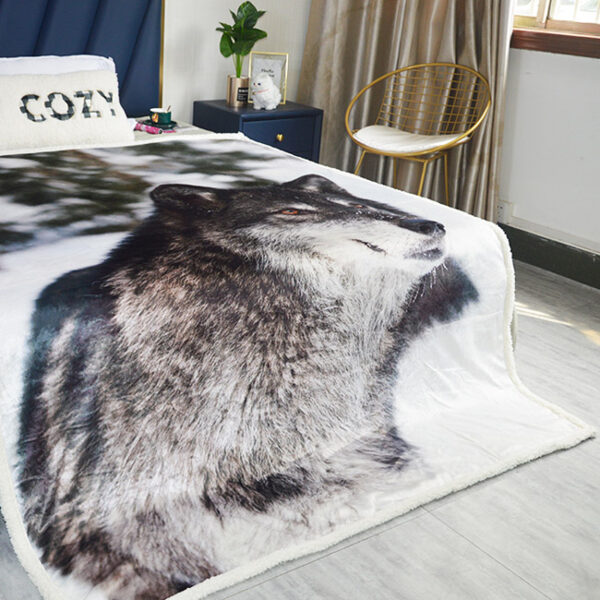 Digital Print Blankets Sherpa Throw Blankets