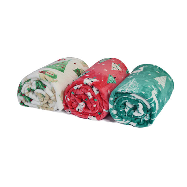 Christmas Tree Fleece Throw Blankets - 图片 5