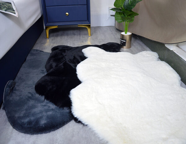 Imitation Rabbit Decoration Blankets - 图片 3