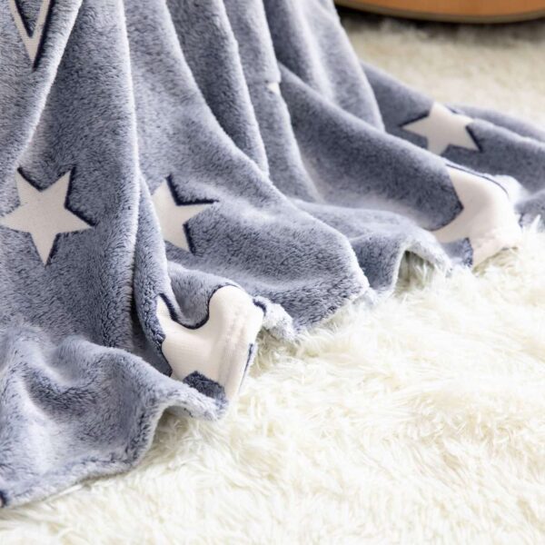 Glow in the Dark Warm Flannel Throw Blankets - 图片 3