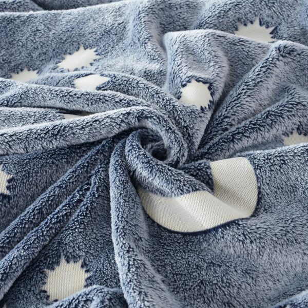Glow in the Dark Warm Flannel Throw Blankets - 图片 2