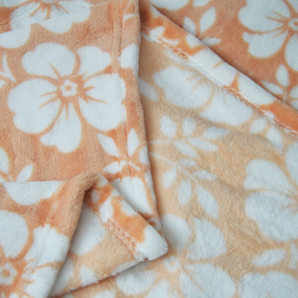 Flower Print Throw Blankets - 图片 3