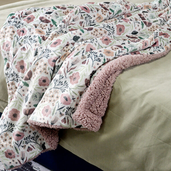 Printing Digital Flannel Fleece Sherpa Blankets - 图片 2