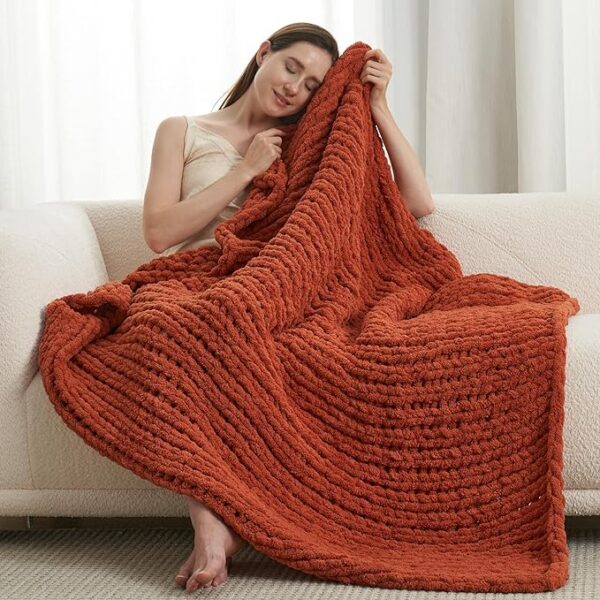 Chunky Chenille Luxury Blankets - 图片 2