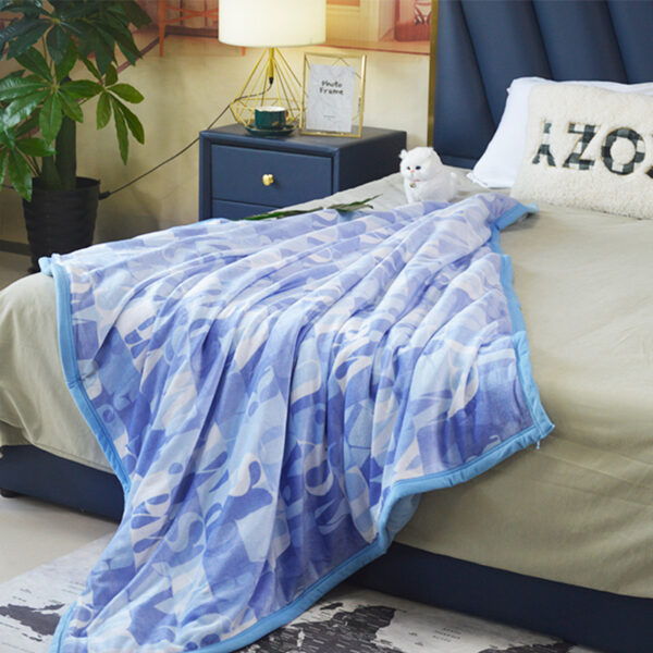 Fall throw blanket