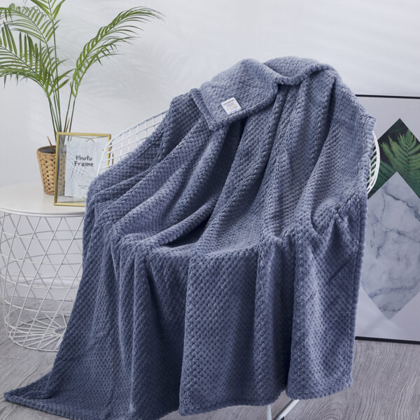 Jacquard Flannel Blankets - 图片 3