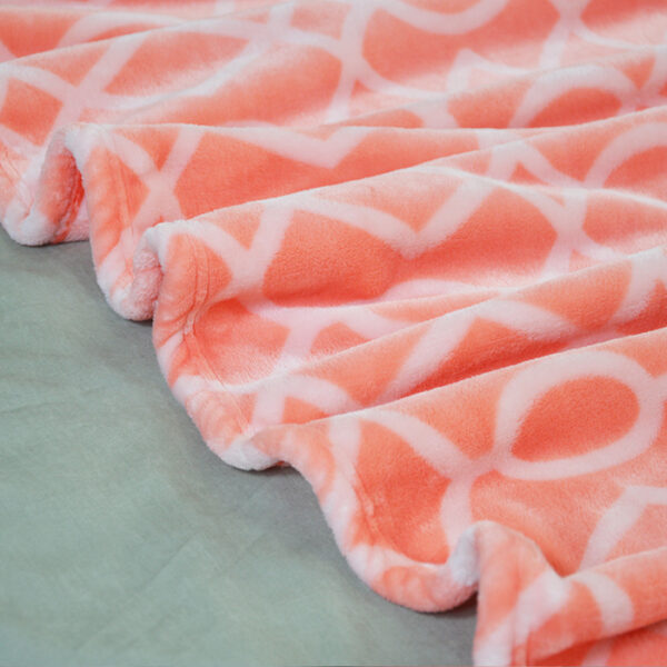 Luxury Other Pink Throw Blankets Fleece - 图片 5