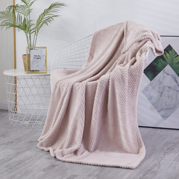 Jacquard Flannel Blankets - 图片 5