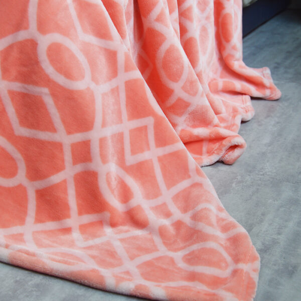 Luxury Other Pink Throw Blankets Fleece - 图片 4