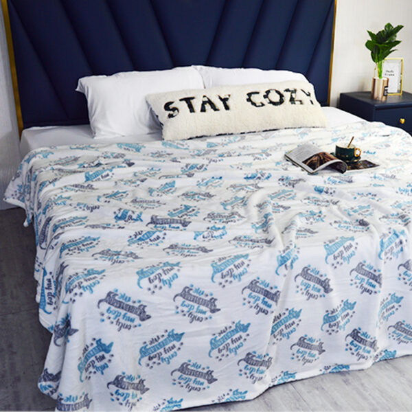 Printed Flannel Fleece Blankets
