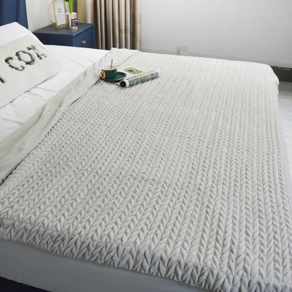 Soft Warm Decorative Blankets - 图片 3