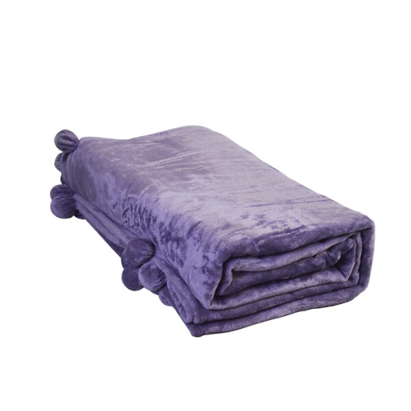 Flannel Fleece Thickened Ball Blankets - 图片 2