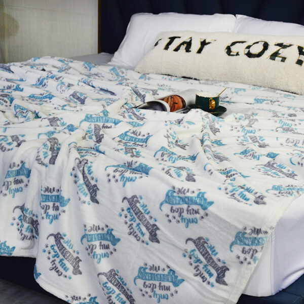 Printed Flannel Fleece Blankets - 图片 5