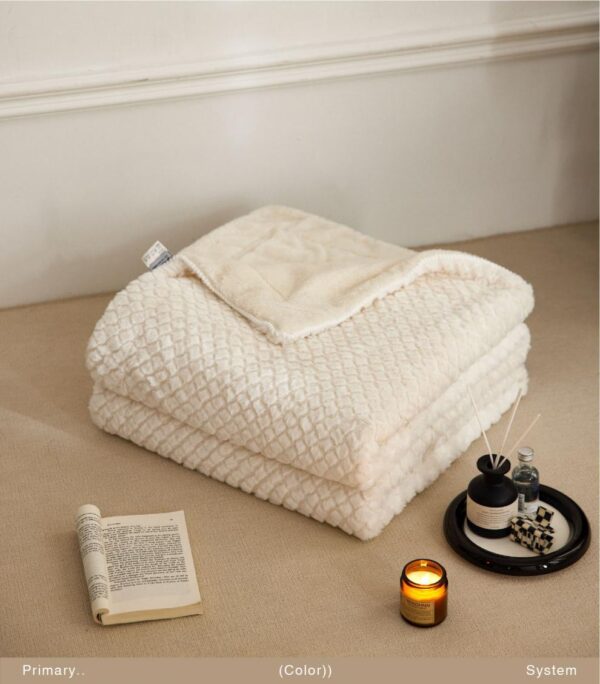 Polyester Flannel Fleece Throw Blankets