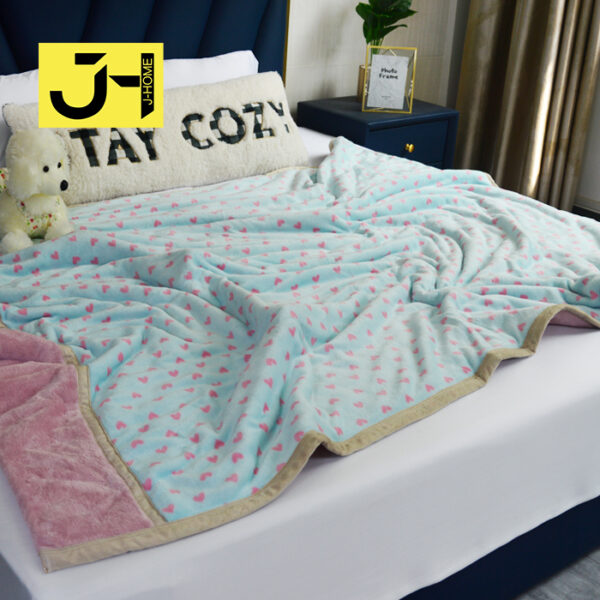 Double Side Plush Blankets for Winter - 图片 5