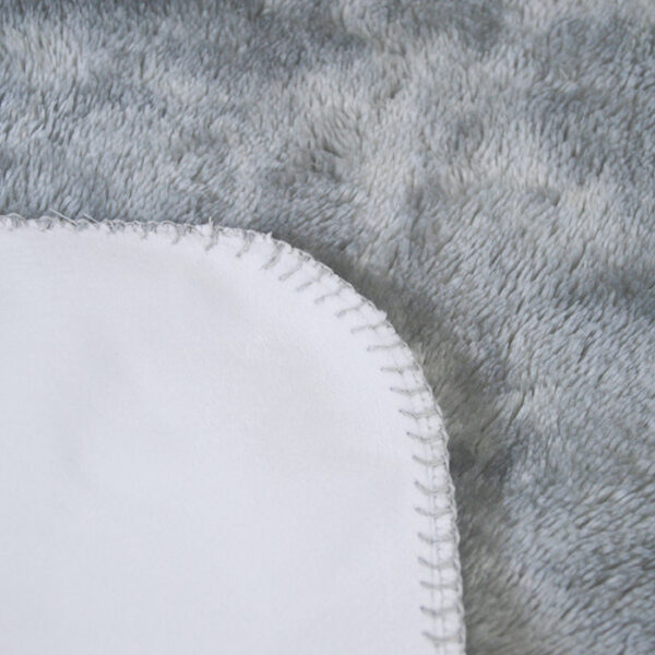 Gray Soft Warm Decorative Blankets - 图片 2