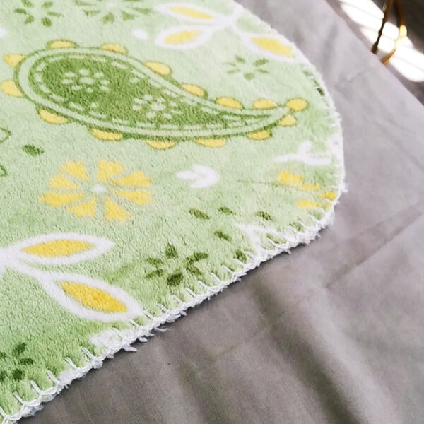 Green Luxury Designer Print Blankets - 图片 2