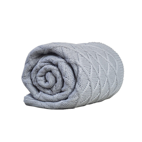 Sherpa Knit Throw Blankets - 图片 5