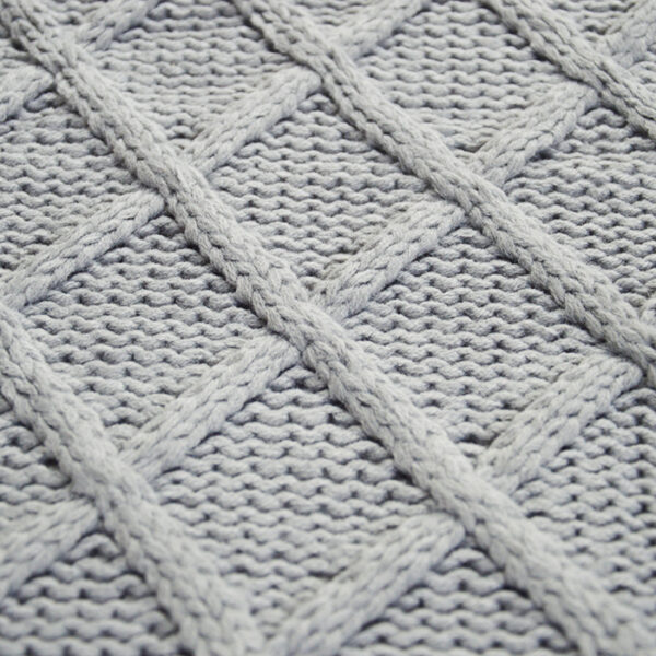 Sherpa Knit Throw Blankets - 图片 3