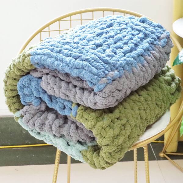 Chunky knit Blankets throw - 图片 2