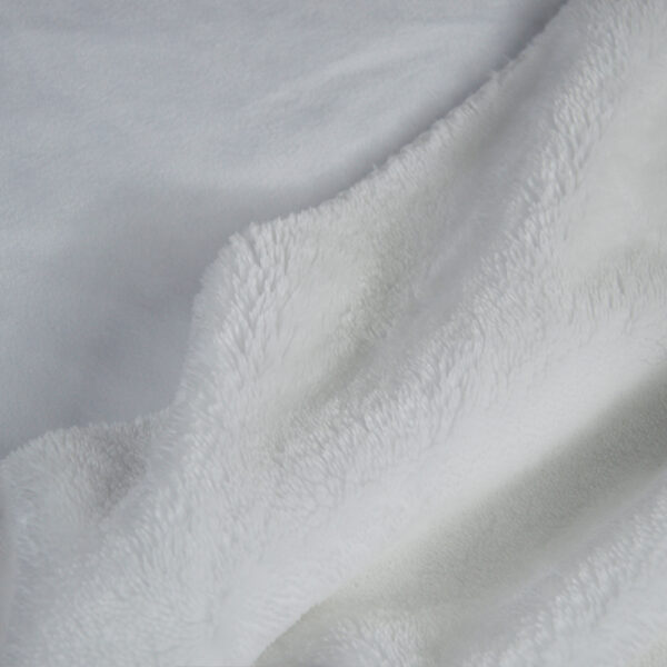 White Soft Warm Decorative Blankets - 图片 4