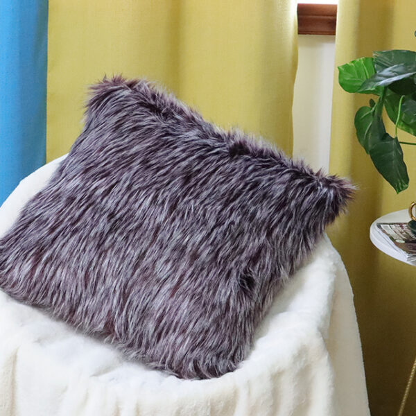 Fleece Decorative Fur Pillow Cases - 图片 5