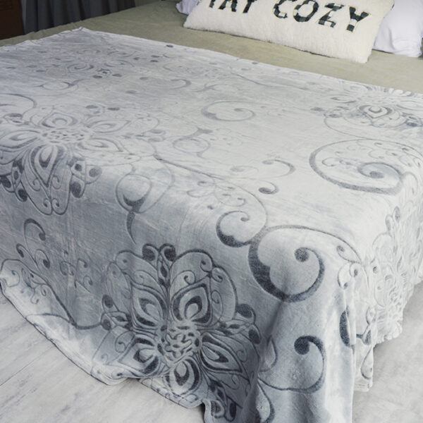 Flannel Microfiber Blankets Throw - 图片 6