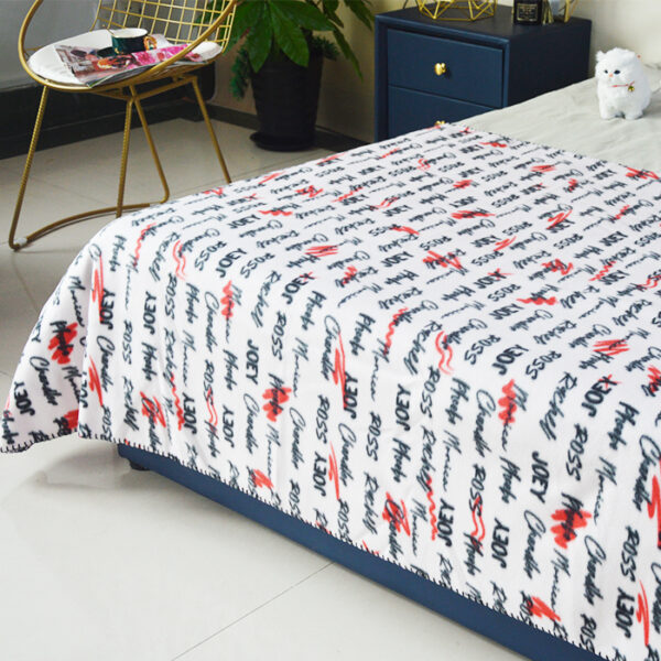 Multipurpose Polar Fleece Printed Light Blankets
