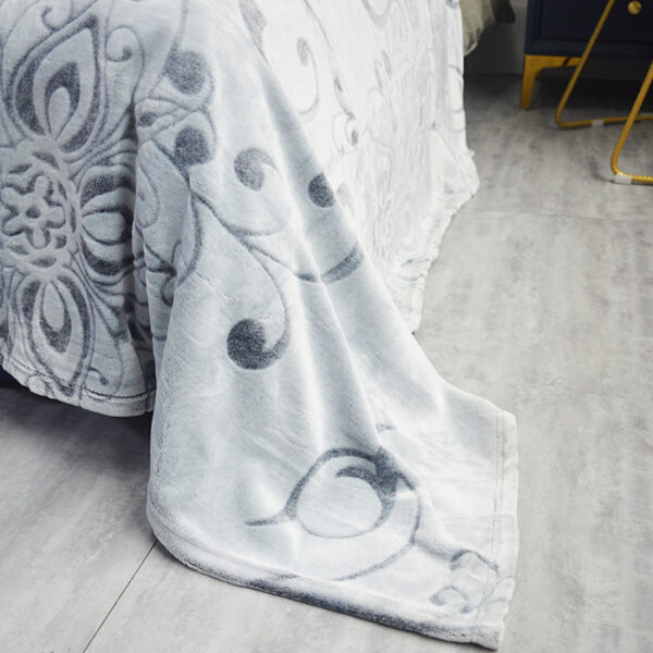 Flannel Microfiber Blankets Throw - 图片 5