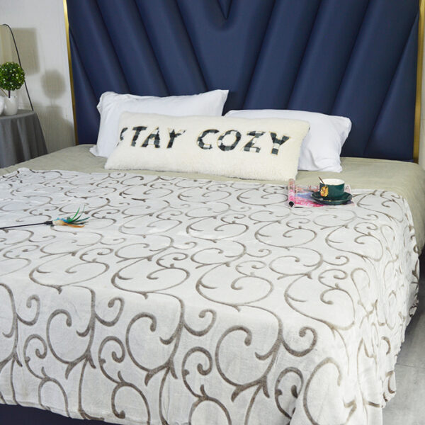 Flannel Microfiber Blankets Throw