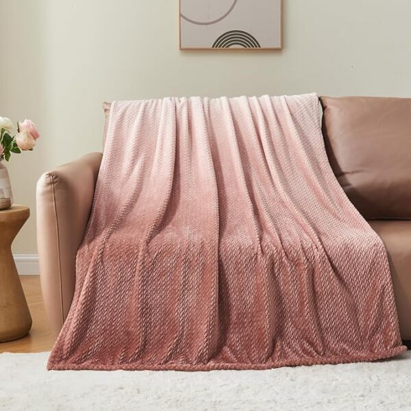 Flannel Fleece Bed Blankets Throws - 图片 2